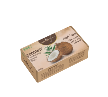 Herbal Glow Coconut Moisturizing Beauty Soap